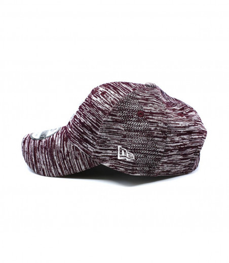 New Era burgundy B cap Engineered